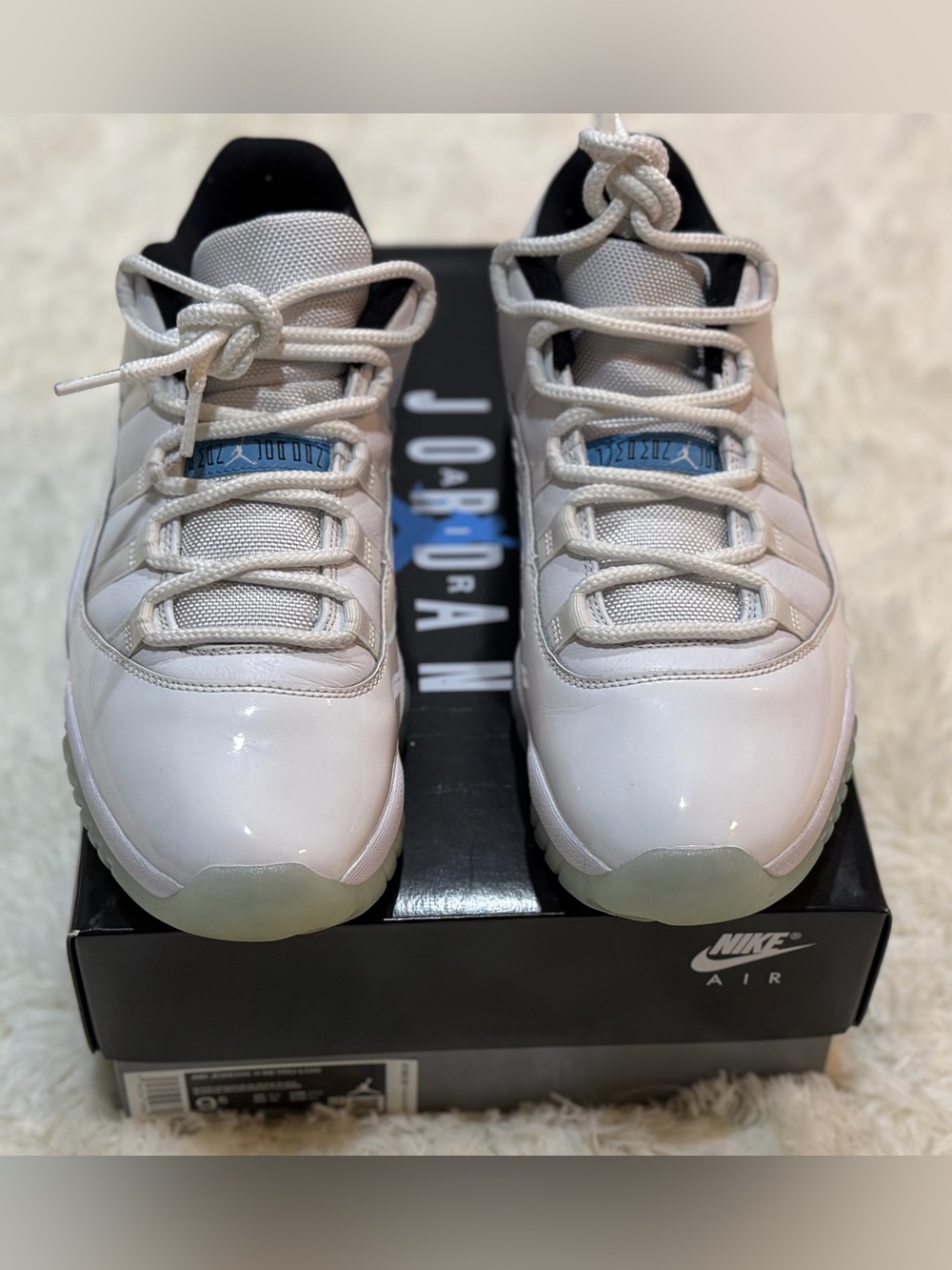 Jordan 11 Retro Low Legend Blue - Men’s 9.5 / Women’s 11 - AV2187-117 - Picture 6 of 10